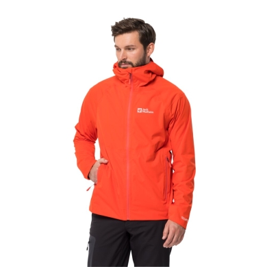 Jack Wolfskin hiking jacket Emberberg 3l (highly breathable, waterproof, windproof) red Men