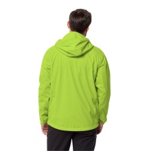 Jack Wolfskin hiking jacket Emberberg 3l (highly breathable, waterproof, windproof) lime green men