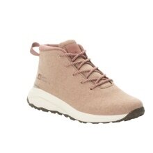 Jack Wolfskin Hiking Shoes Campfire Mid Wool (Organic Cotton, Comfortable, Breathable) Pink Women