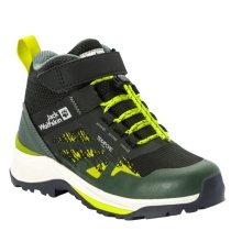 Jack Wolfskin Hiking Shoes Villi Hiker Texapore Mid (waterproof, breathable) dark green Kids