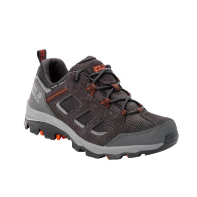 Jack Wolfskin Hiking Shoes Vojo 3 Texapore Low (waterproof, breathable) dark grey/orange Men