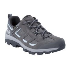 Jack Wolfskin Hiking Shoes Vojo 3 Texapore Low (Suede, waterproof) grey/blue Women