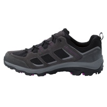 Jack Wolfskin Hiking Shoes Vojo 3 Texapore Low (Suede, Waterproof) Stone Grey/Purple Women