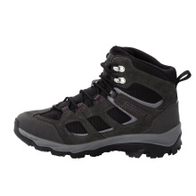 Jack Wolfskin Hiking Shoes Vojo 3 Texapore Mid (waterproof, breathable) stone grey/purple Women