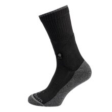 Jack Wolfskin Trekking Sock Crew Trek Func (good cushioning, quick-drying) black - 1 pair