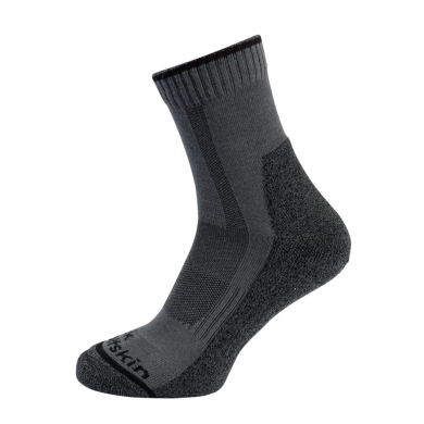 Jack Wolfskin Low Hike Func Walking Socks (good cushioning, breathable) dark grey - 1 pair