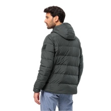 Jack Wolfskin Winter Down Jacket Colonius (windproof, water-repellent, breathable) dark green Men