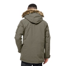 Jack Wolfskin Parka Glacier Canyon (waterproof and windproof, PFC-free) olive green Men