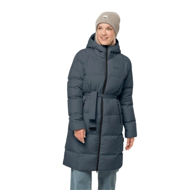 Jack Wolfskin Winter Down Coat Frozen Lake Coat (windproof, water-repellent) dark blue Women