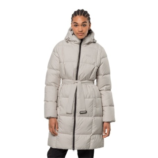 Jack Wolfskin Winter Down Coat Frozen Lake Coat (windproof, water-repellent) pearl white Women