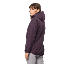 Jack Wolfskin Winter Jacket Bergland 3in1 (very warm, waterproof and windproof) burgundy Women