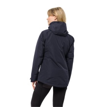 Jack Wolfskin Winter Jacket Bergland 3in1 (very warm, water and windproof) 2023 graphite grey Women