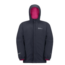 Jack Wolfskin Winter Jacket Blocky (waterproof, windproof, breathable) navy blue Kids