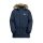 Jack Wolfskin Winter Jacket Cosy Bear 3in1 Parka (with fleece inner jacket, waterproof, windproof) navy blue girls