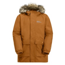 Jack Wolfskin Winter Jacket Cosy Bear 3in1 Parka (with fleece inner jacket, waterproof, windproof) light brown Girls