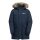 Jack Wolfskin Winter Jacket Cosy Bear 3in1 Parka (with fleece inner jacket, waterproof, windproof) navy blue Boys