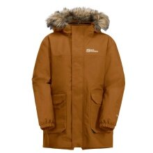 Jack Wolfskin Winter Jacket Cosy Bear 3in1 Parka (with fleece inner jacket, waterproof, windproof) light brown boys