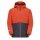 Jack Wolfskin Winter Jacket Iceland 3in1 (waterproof, windproof, with fleece inner jacket) orange Kids