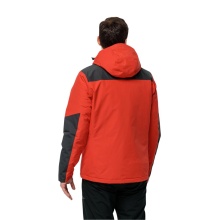 Jack Wolfskin Winter Jacket Jasper 2023 (very waterproof and windproof, breathable) red Men