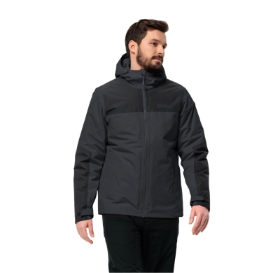 Jack Wolfskin Winter Jacket Jasper 2023 (very waterproof and windproof, breathable) phantom grey Men