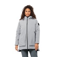 Jack Wolfskin Winter Jacket Luisenplatz (waterproof, windproof, breathable) light grey Women