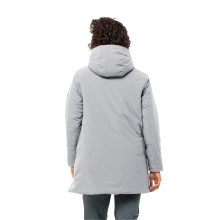 Jack Wolfskin Winter Jacket Luisenplatz (waterproof, windproof, breathable) light grey Women