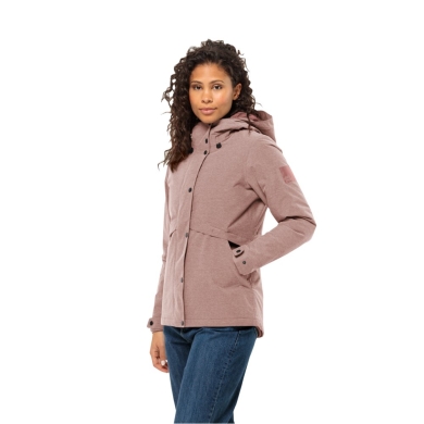 Jack Wolfskin Winter Jacket Snowy Park (waterproof, windproof, breathable) pink Women