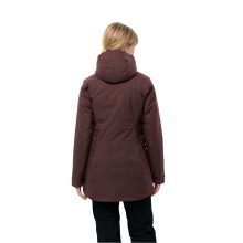 Jack Wolfskin Winter Jacket Stirnberg (very waterproof, windproof, breathable) 2023 burgundy Women