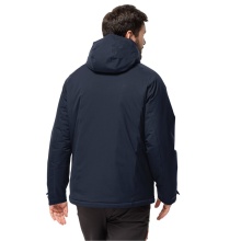 Jack Wolfskin Winter Jacket Troposphere Ins 2023 (waterproof, windproof, breathable) navy blue Men