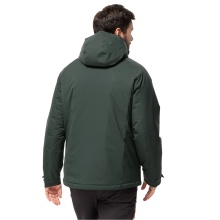 Jack Wolfskin Winter Jacket Troposphere Ins 2023 (waterproof, windproof, breathable) olive green Men