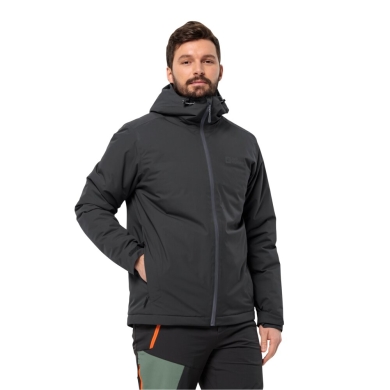 Jack Wolfskin Insulated Winter Jacket Wisper Insulated (warm, waterproof, windproof) black Men