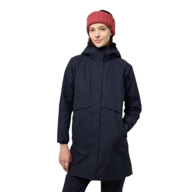 Jack Wolfskin Baylight 3-in-1 Winter Coat (waterproof, windproof) navy blue Ladies