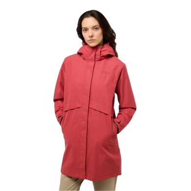 Jack Wolfskin Baylight 3-in-1 Winter Coat (waterproof, windproof) red Ladies