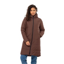 Jack Wolfskin Winter Coat Deutzer Coat (windproof, very water-repellent) reddish-brown Women