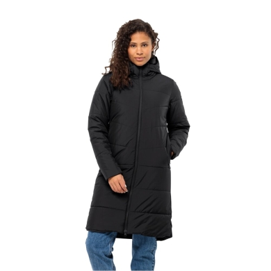 Jack Wolfskin Winter Coat Deutzer Coat (windproof, very water-repellent) black Women