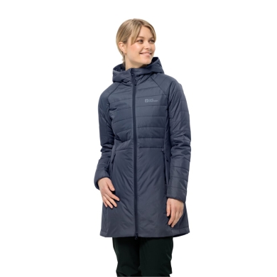 Jack Wolfskin Winter Coat Lapawa Insulated Coat (windproof, water-repellent, breathable) graphite grey Women