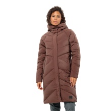 Jack Wolfskin Marienplatz Winter Coat (windproof, highly water-repellent) reddish-brown Women