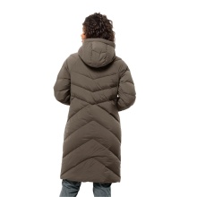 Jack Wolfskin Marienplatz Coat Winter Jacket (windproof, very water-repellent) brown Women