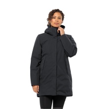 Jack Wolfskin Winter Coat Salier Coat (removable hood, waterproof and windproof) phantom grey Women