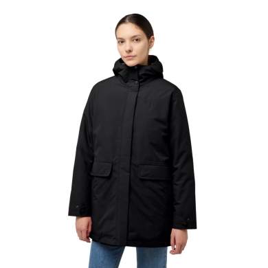 Jack Wolfskin Winter Coat Winter Gate Parka (waterproof, fleece lining) black Ladies