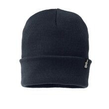 Jack Wolfskin Winter Hat (Beanie) Rib - midnight blue Women