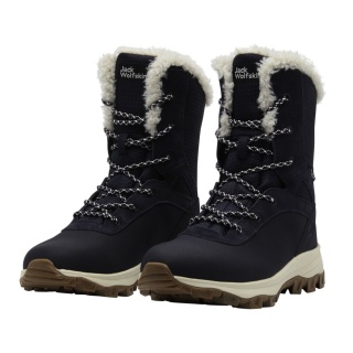 Jack Wolfskin Winter Shoes Everquest Snow High Texapore (warm, waterproof, PFC-free) navy blue Ladies