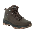 Jack Wolfskin Winter Shoes Everquest Mid Texapore (warm, waterproof, PFC-Free) dark brown Men