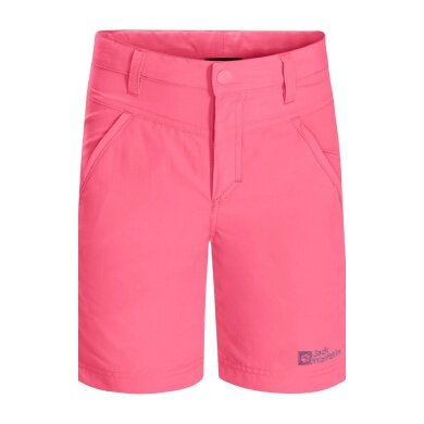 Jack Wolfskin Everyday Hiking Shorts Sun Short (breathable, temperature regulation) short pink Kids