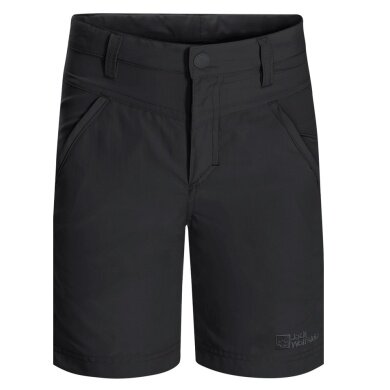 Jack Wolfskin Everyday Hiking Shorts Sun Short (breathable, temperature regulation) short black Kids/Youth