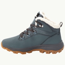 Jack Wolfskin Winter Shoes Everquest Mid Texapore (warm, waterproof, PFC-Free) blue/grey Women