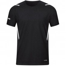 JAKO Sport T-shirt Challenge - Polyester-Stretch-Jersey black/white Boys