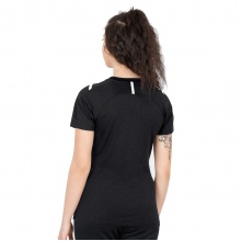 JAKO Sport-Shirt Challenge - Polyester-Stretch-Jersey - black/white Women