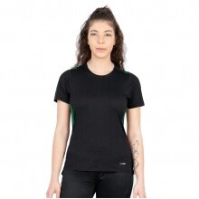 JAKO Sport-Shirt Challenge - Polyester-Stretch-Jersey - black/green Women