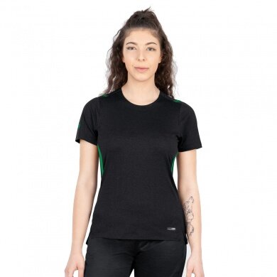 JAKO Sport-Shirt Challenge - Polyester-Stretch-Jersey - black/green Women